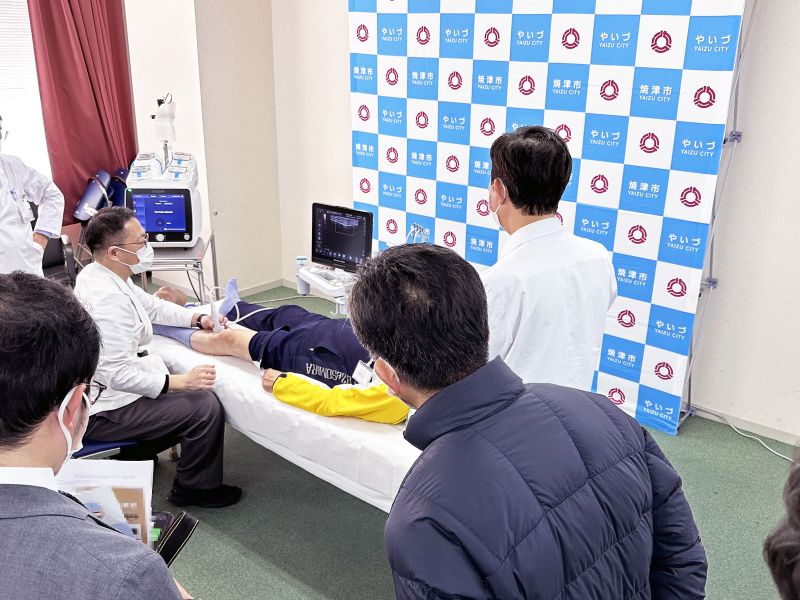 ラジオ波治療機器の内覧会