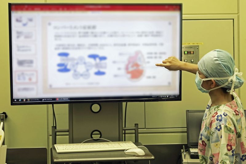 中央手術室での勉強会