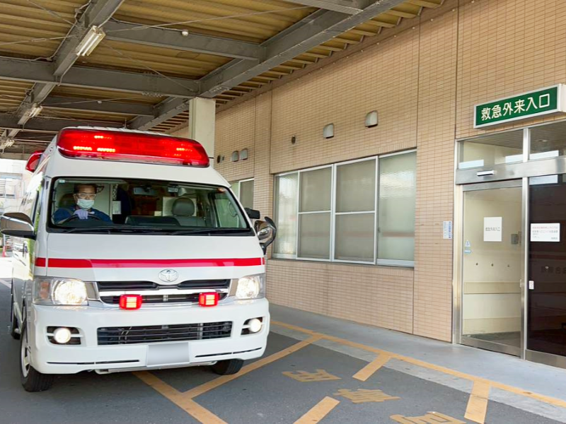 救急外来の紹介（救急車による搬送）