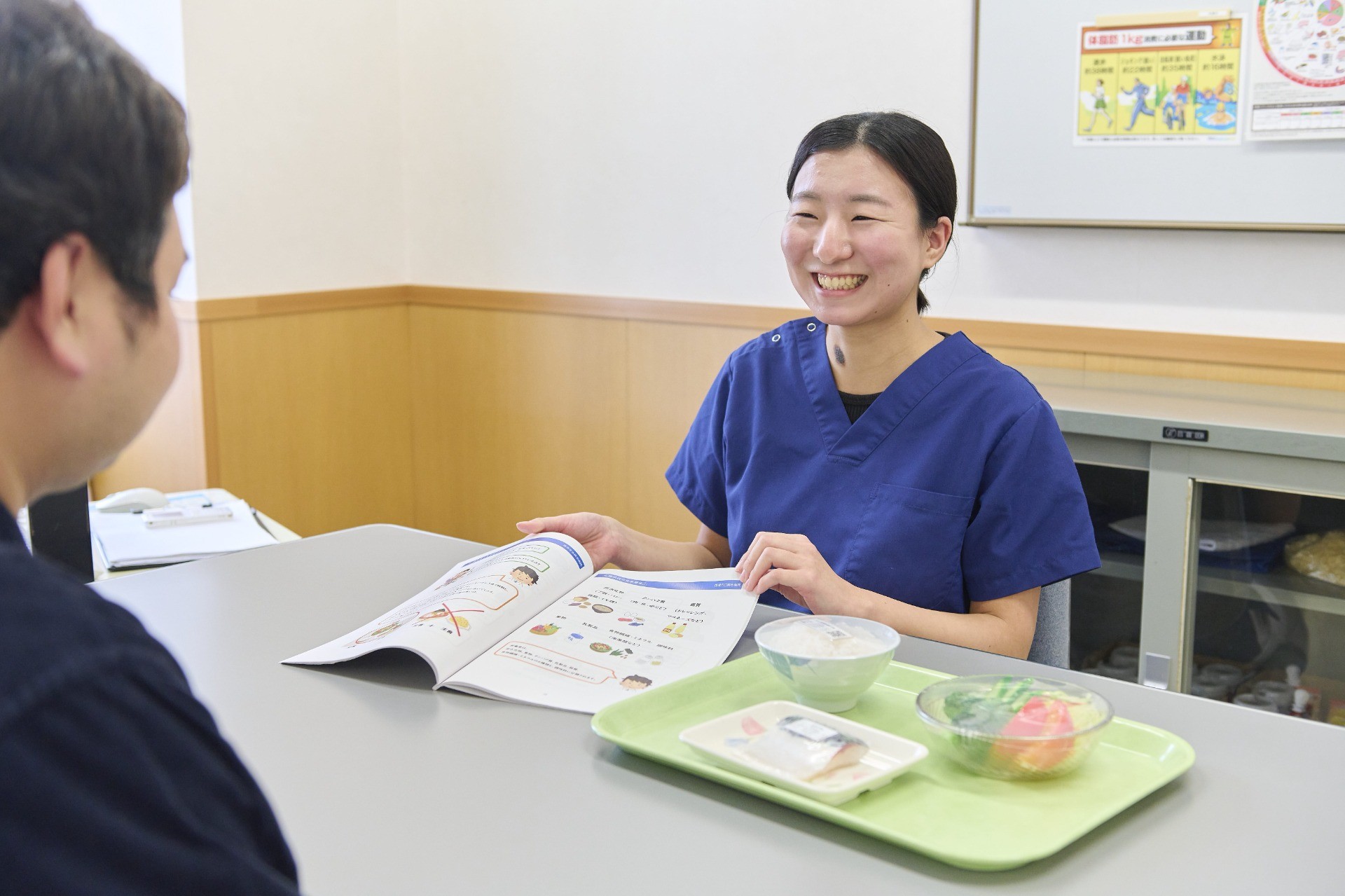 患者さんと調理の距離が近い職場、手作り食事が生む信頼