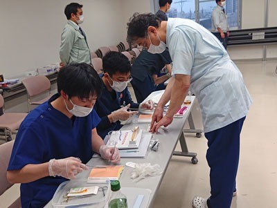 令和5年度 糸結び＆縫合実習